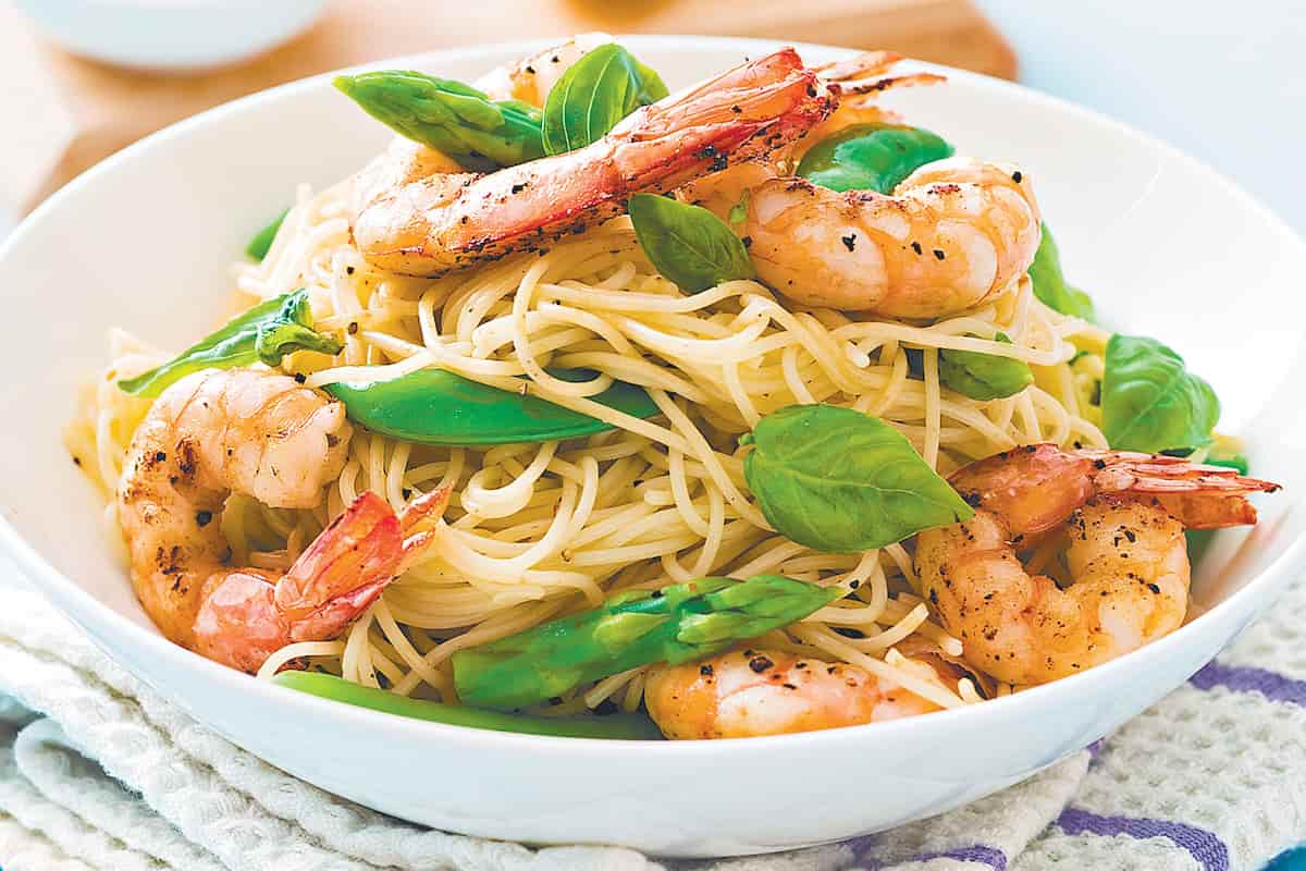 Prawn and Zucchini Pasta Recipe