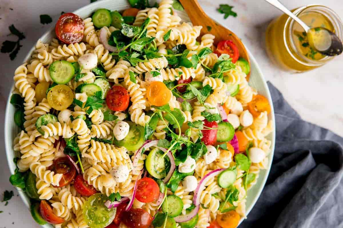 Pasta salad dressing idea