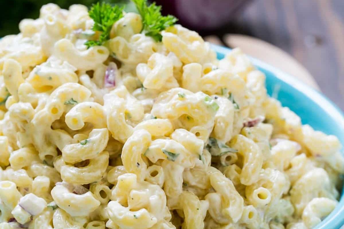 Macaroni salad that you want to try once