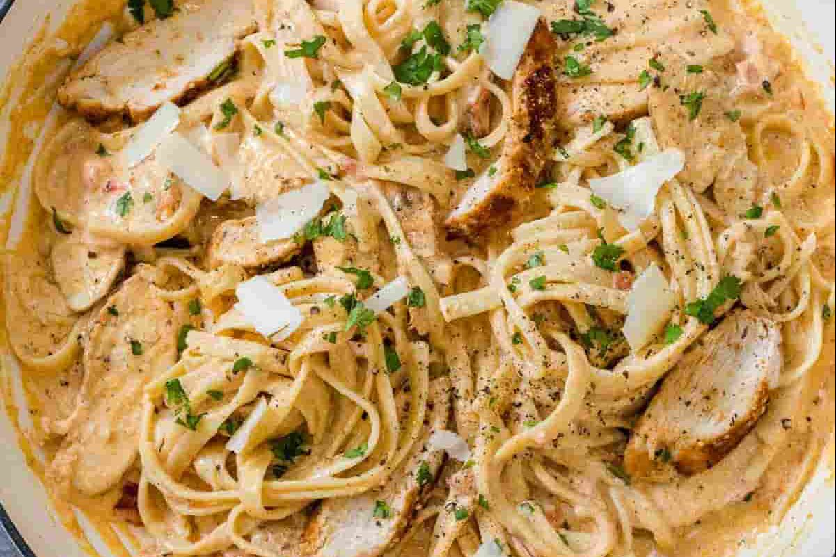 Angel Hair Pasta Recipe with Chicken Breast