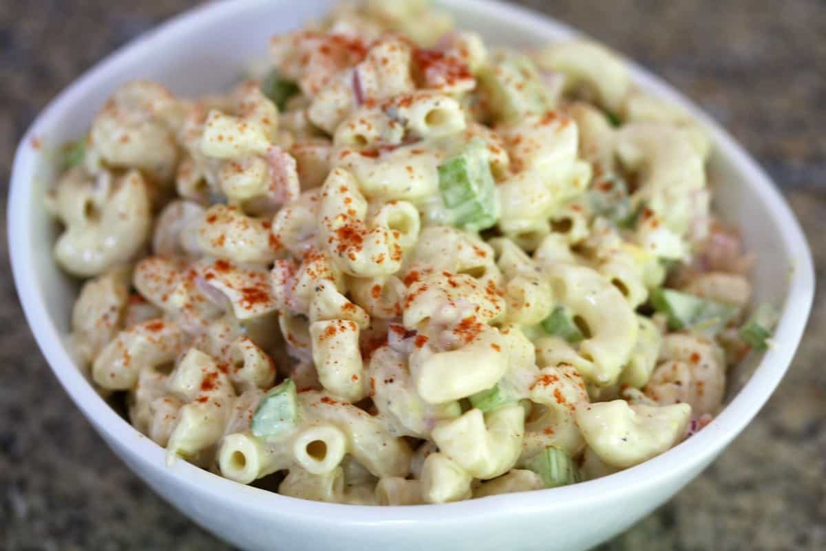 Southern macaroni salad recipe