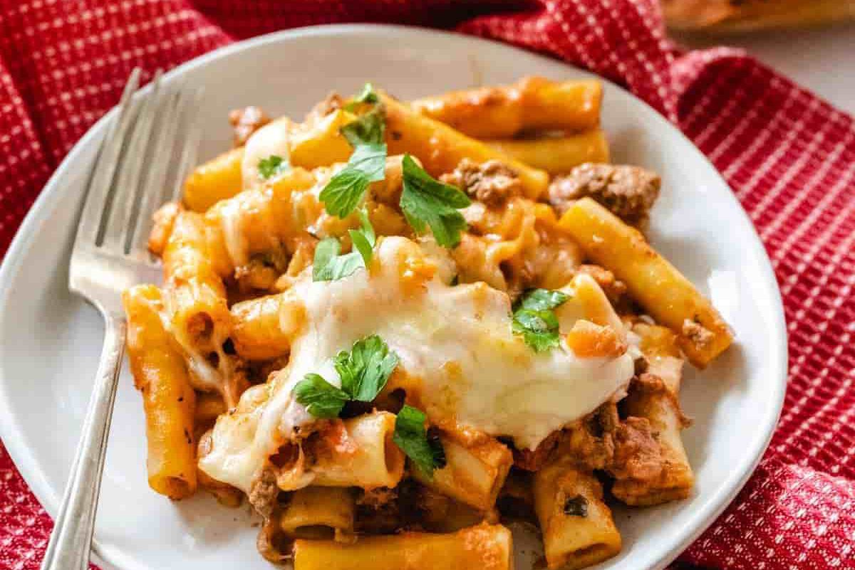 Baked Ziti Pasta Recipe