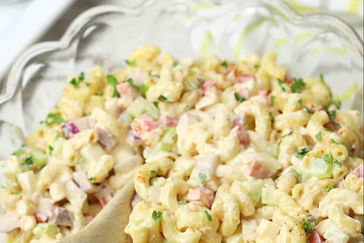 Macaroni salad that you want to try once