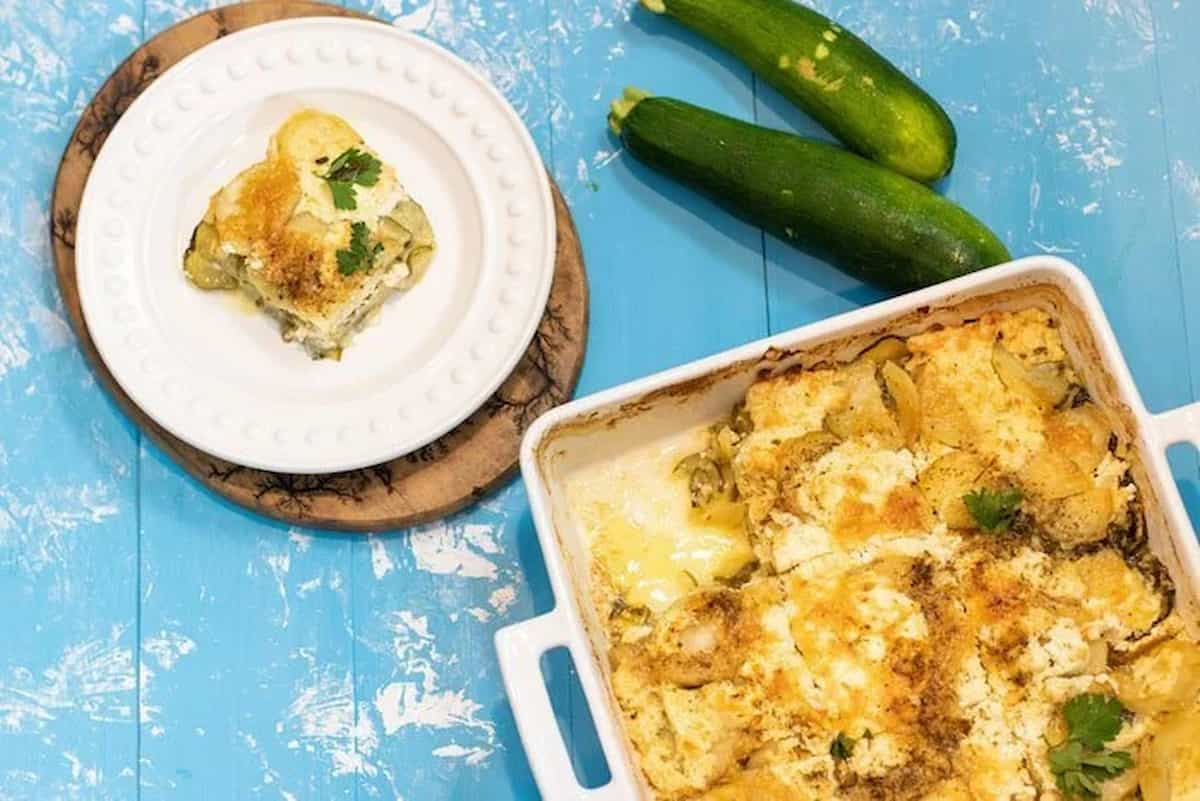 Why zucchini pasta gratin is difficult